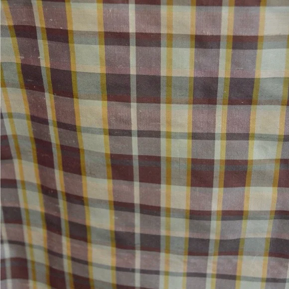 Plaid Silk Civil War 1850’s-1860’s Girls Dress - Picture 8 of 10